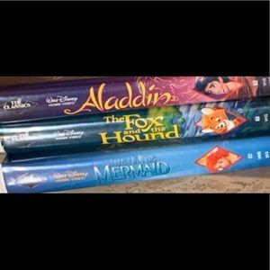 Selling these BLACK DIAMOND addition Disney movies